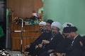 (١١٠) آية الله الأستاذ الشيخ باقر الايراوني مع جمع من مبلّغي المشروع التبليغي للحوزة العلمية في زيارة الأربعين