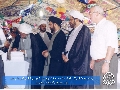 الشيخ عبد المهدي الكربلائي يزور معرض كربلاء المقدسة