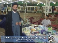 افتتاح المعرض الاول لمسابقة الفنون التشكيلية / مدير المعرض السيد محمد القبانجي