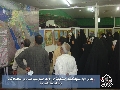 المعرض الاول لمسابقة الفنون التشكيلية / وفد الجامعة الاسلامية
