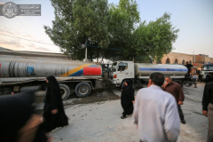 شعبة مشروع ماء العتبة تعلن عن انتاج مليون لتر من المياه النقية لتغطية احتياجات موسم زيارة الأربعين