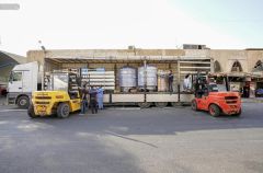 العتبة العلوية المقدسة تُعلن عن وصول منظومة حديثة لتنقية المياه بسعة (٤٥) ألف لتر في الساعة