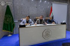 اللجنة العليا المشرفة على زيارة الأربعين في العتبة العلوية تعقد اجتماعاً...