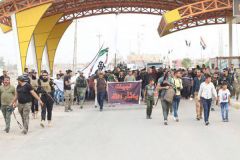 زوار الأربعين ينطلقون من الموصل لأول مرة بعد داعش الارهابي