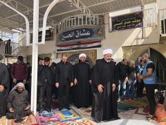 الحوزة العلمية في النجف الأشرف لم تألُ جهداً في مرافقة الزوار الكرام