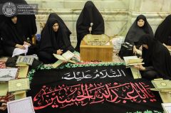 دار القرآن النسوي في العتبة العلوية تنشر (١٠) استراحات قرآنية لمسيرة الأربعين